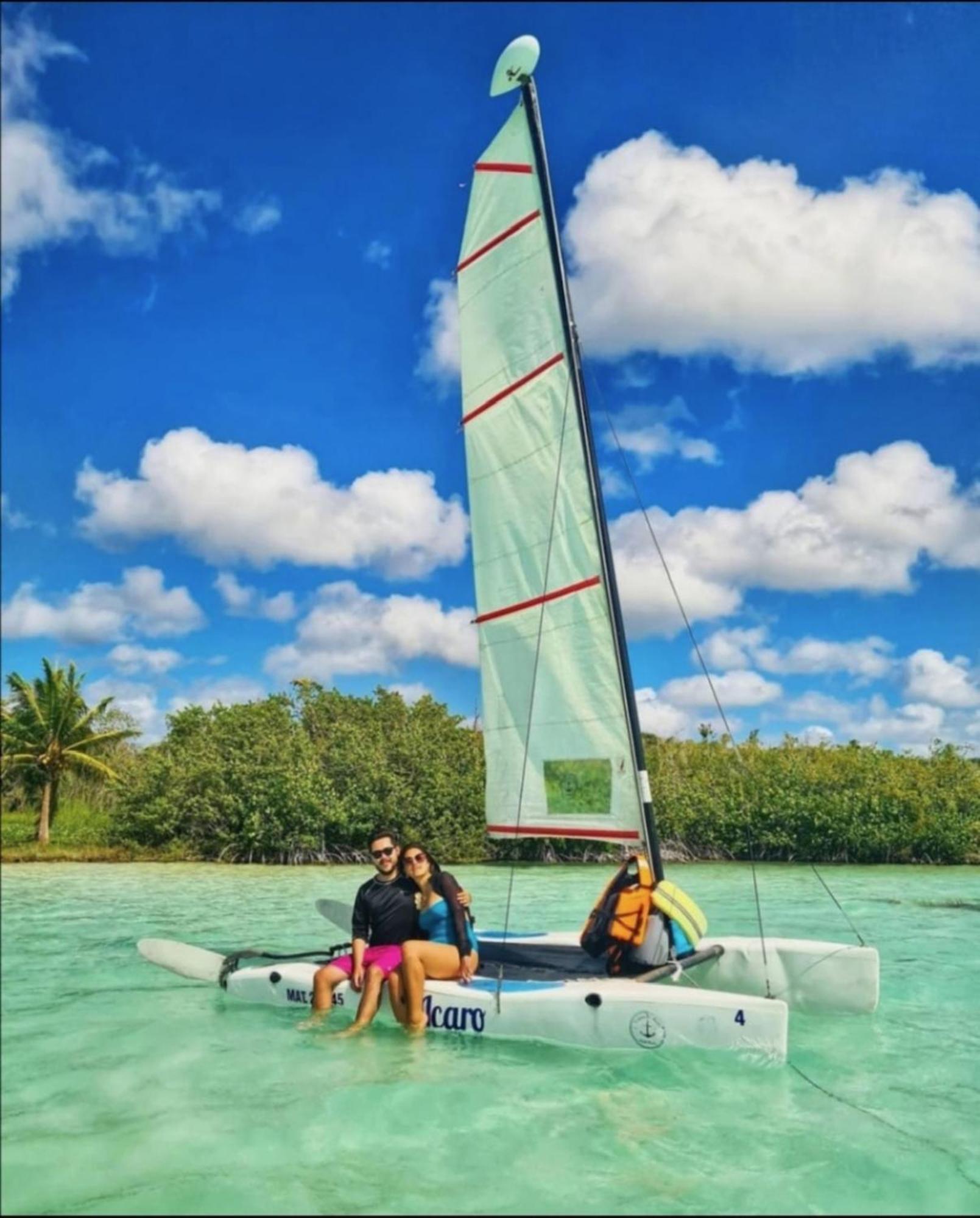 Casa Arte Y Selva Bacalar - Free Bikes & Kayyaks Hotell Exteriör bild